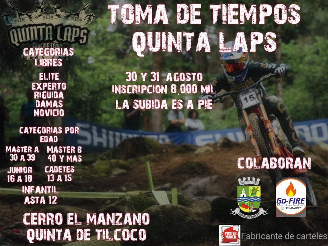 Toma de Tiempos Quinta Laps